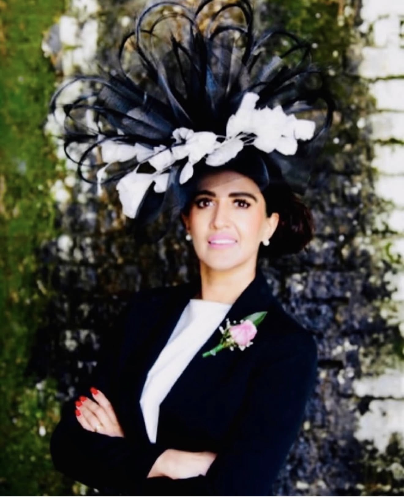 Nadia Alexander-Khan at Royal Ascot.